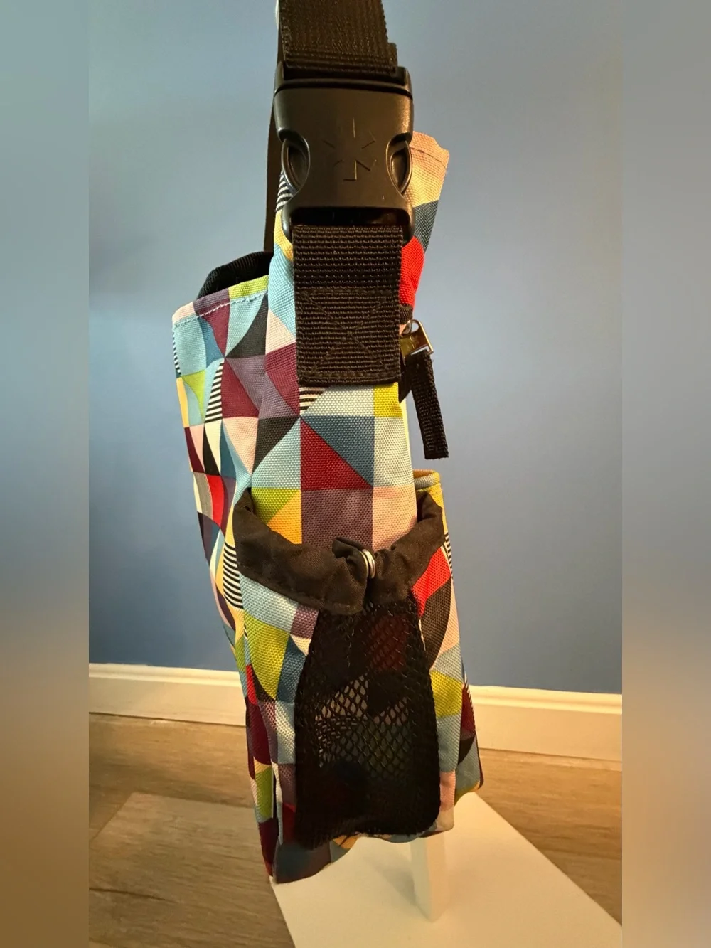 Skip Hop Duo Signature Prism Multicolor Geometric Crossbody Diaper Bag